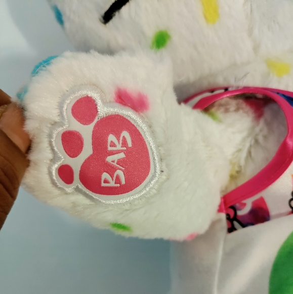Build A Bear Hello Kitty 40th Anniversary Plush White Confetti Sprinkles - Picture 9 of 12